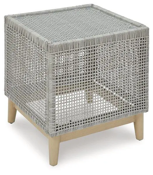 Seton Creek Outdoor End Table Small Side Table Patio