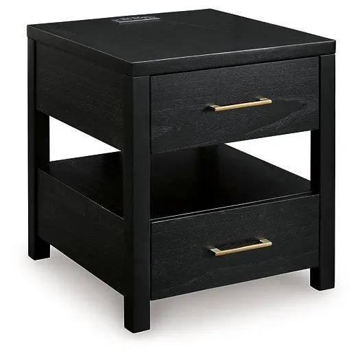 Winbardi End Table - Bedroom Nightstand or Living Room Accent Table