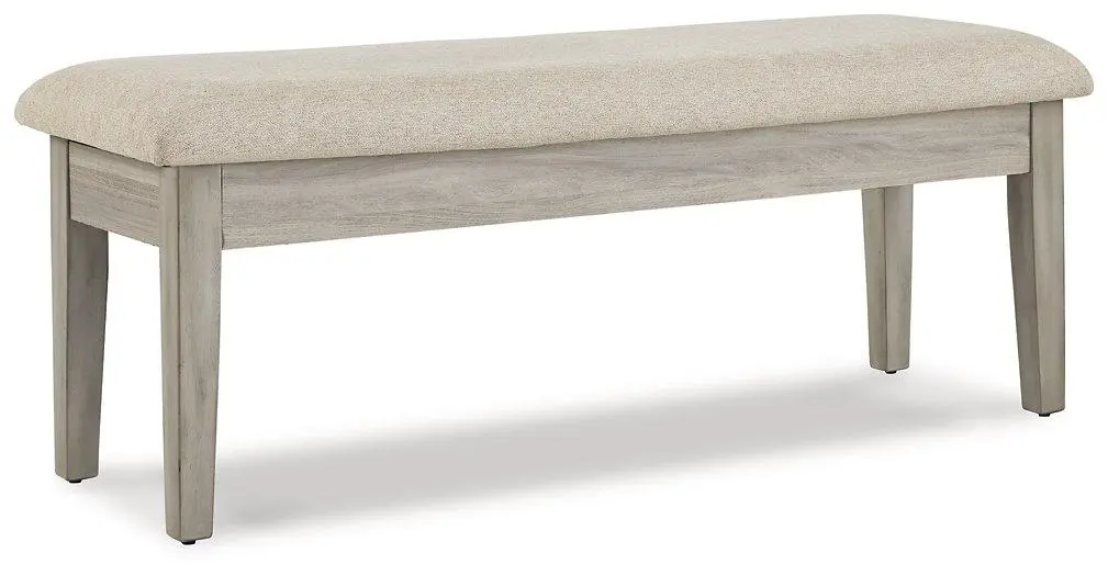 Parellen 48 Inch Bench - Wooden Entryway Bench Home or Garden