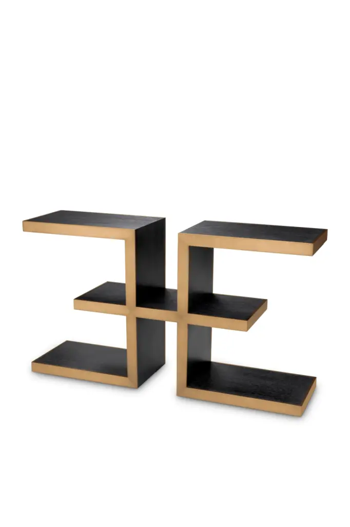 Contemporary Wooden Console Table Eichholtz Theodis Entryway Table
