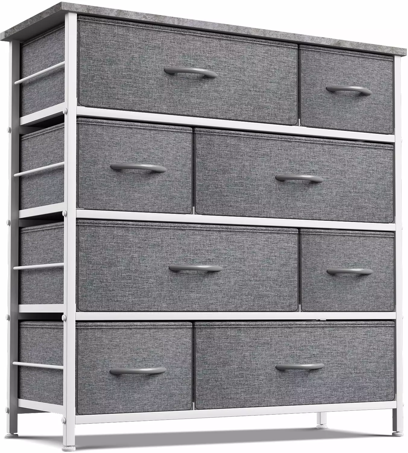 Sorbus Dresser 8 Drawers Grey