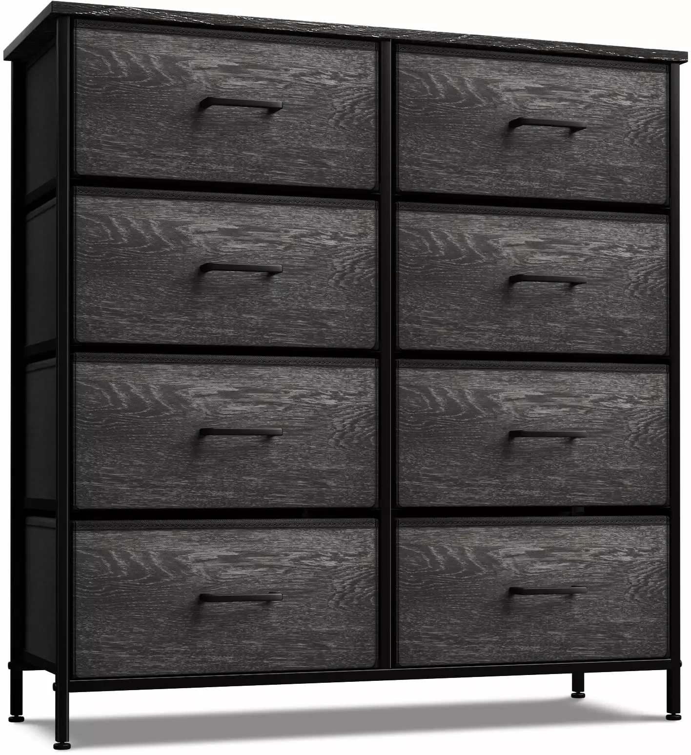 Sorbus Dresser 8 Faux Wood Drawers Storage Unit Arranger Chest Clothes Bedroom Hallway Living Room Closet Dorm Furniture S...