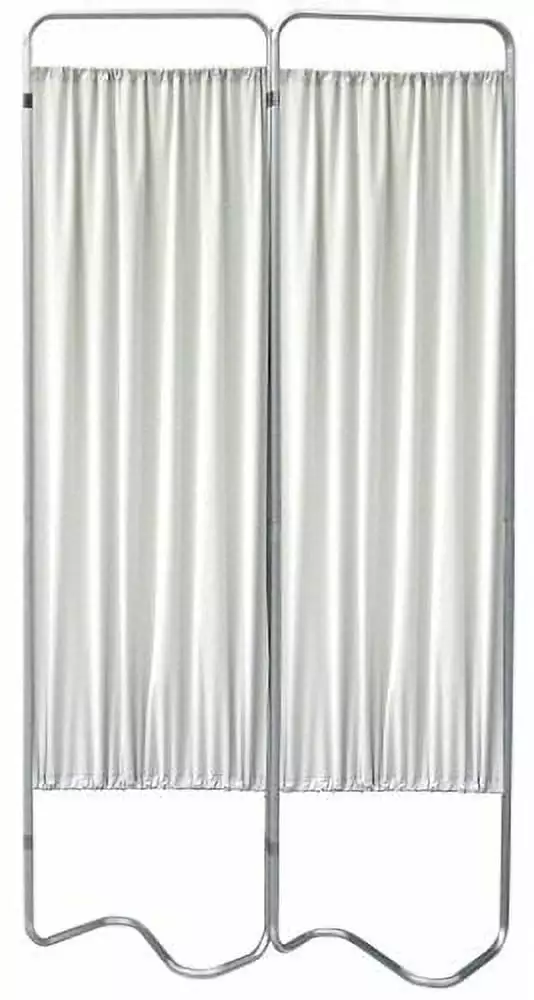 Omnimed Beamatic Privacy Screen Frost Fabric Panels 2-Section Divider