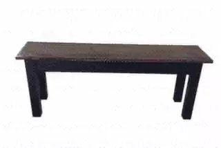 FRENCH FARMHOUSE BENCH-24 - Rustic Wooden Bench Dining Room and Living Room Benches Ezekiel and Stearns