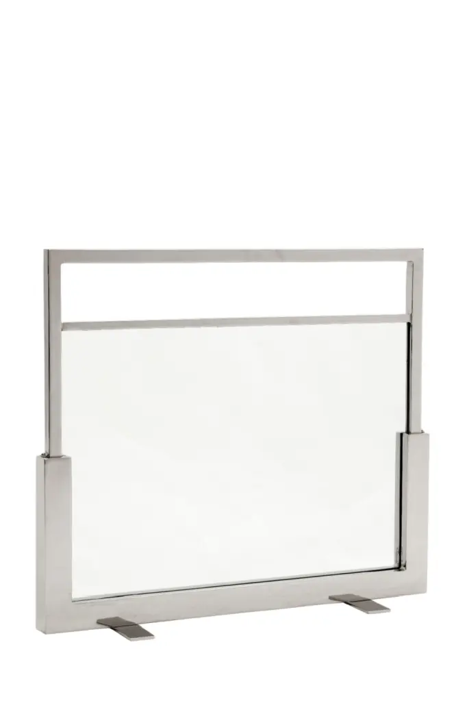 Eichholtz Glass Fire Screen Fireplace Protection and Decoration