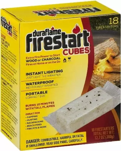 Duraflame 00845 18 Pack Firestart Cube Firestarters - Quantity 3