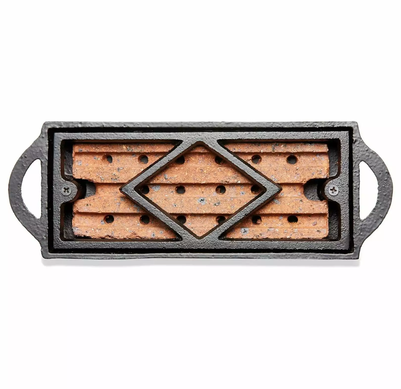 ZRQarq Cast Iron Firestarter Tray C-1137 Fireplace and Campfire