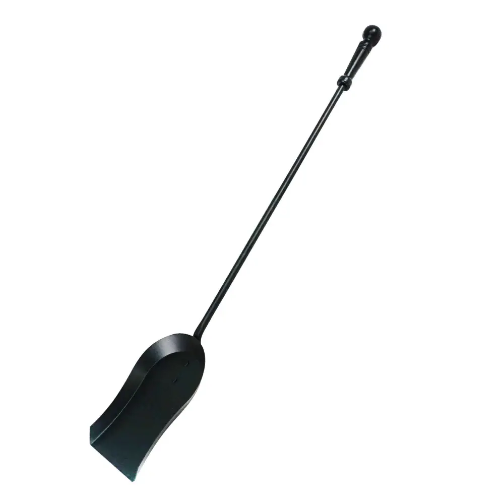 Fireplace Reinforced Shovel "August", Black