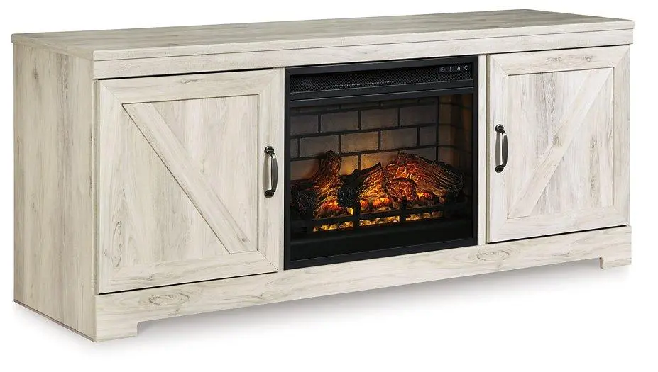 Bellaby 63 Inch TV Stand Electric Fireplace - Spacious Entertainment Center Heating