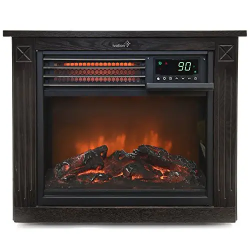 5,100 BTU Infrared Electric Fireplace