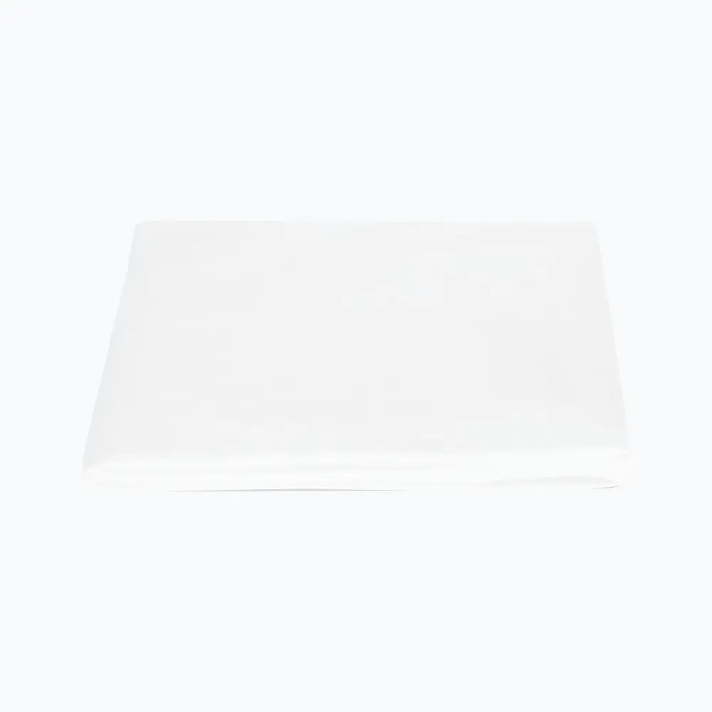 Amara Sateen Fitted Sheet, Snow
