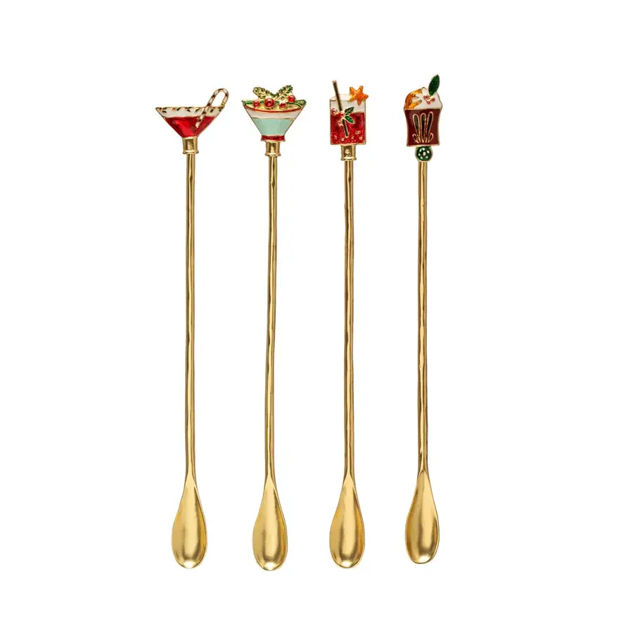 Beverage Icon Cocktail Spoons