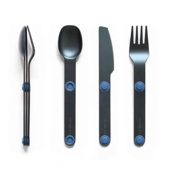 Full Windsor Magware Magnetic Flatware, Single Set - Blue