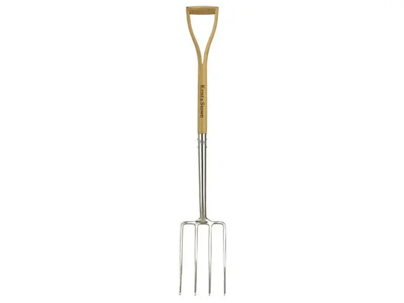 Kent & Stowe Durable metal Steel Border Fork, FSC