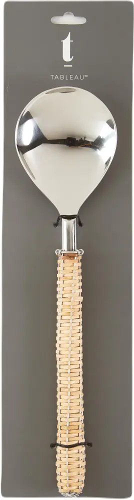 Wicker Handle Serving Spoon