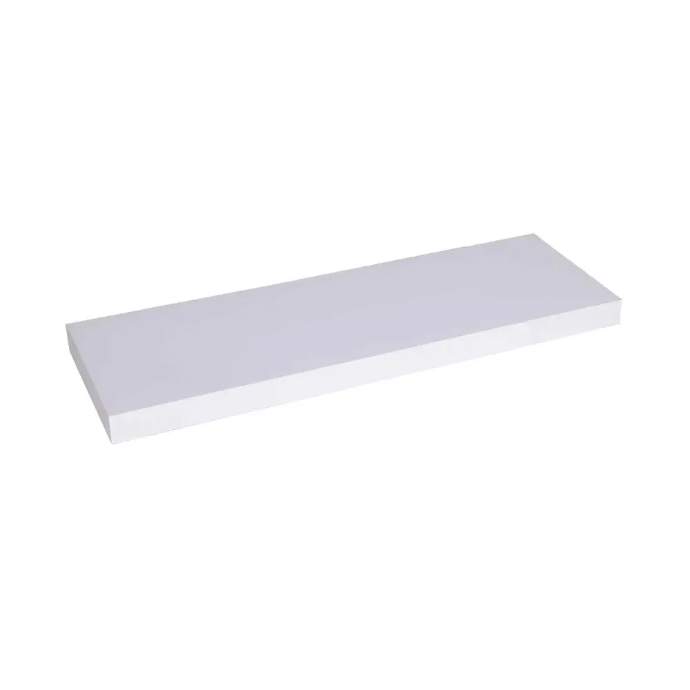 White Timber Floating Shelf, 31.5'' x 9.25'' x 1.5''