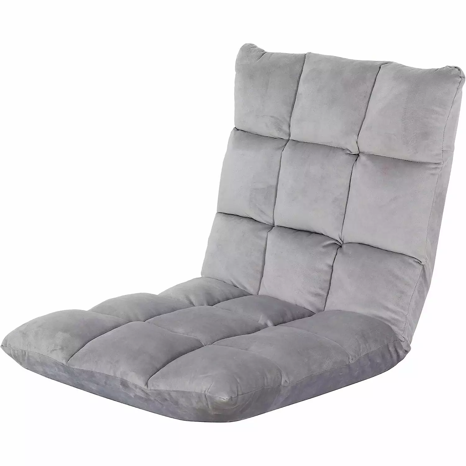 UlaREYoy Adjustable Floor Gaming Sofa Chair 14-Position Folding Lazy Sofa Cushion Recliner Sleeper Bed Couch Recliner Medi...