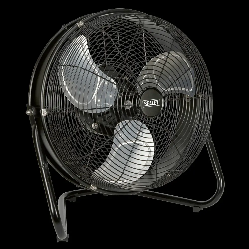 Sealey HVF18IS Industrial High Velocity Floor Fan Internal Oscillation 18"