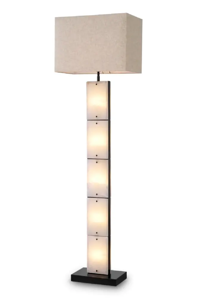 Alabaster Floor Lamp Eichholtz Ortiz Modern Living Room Lighting