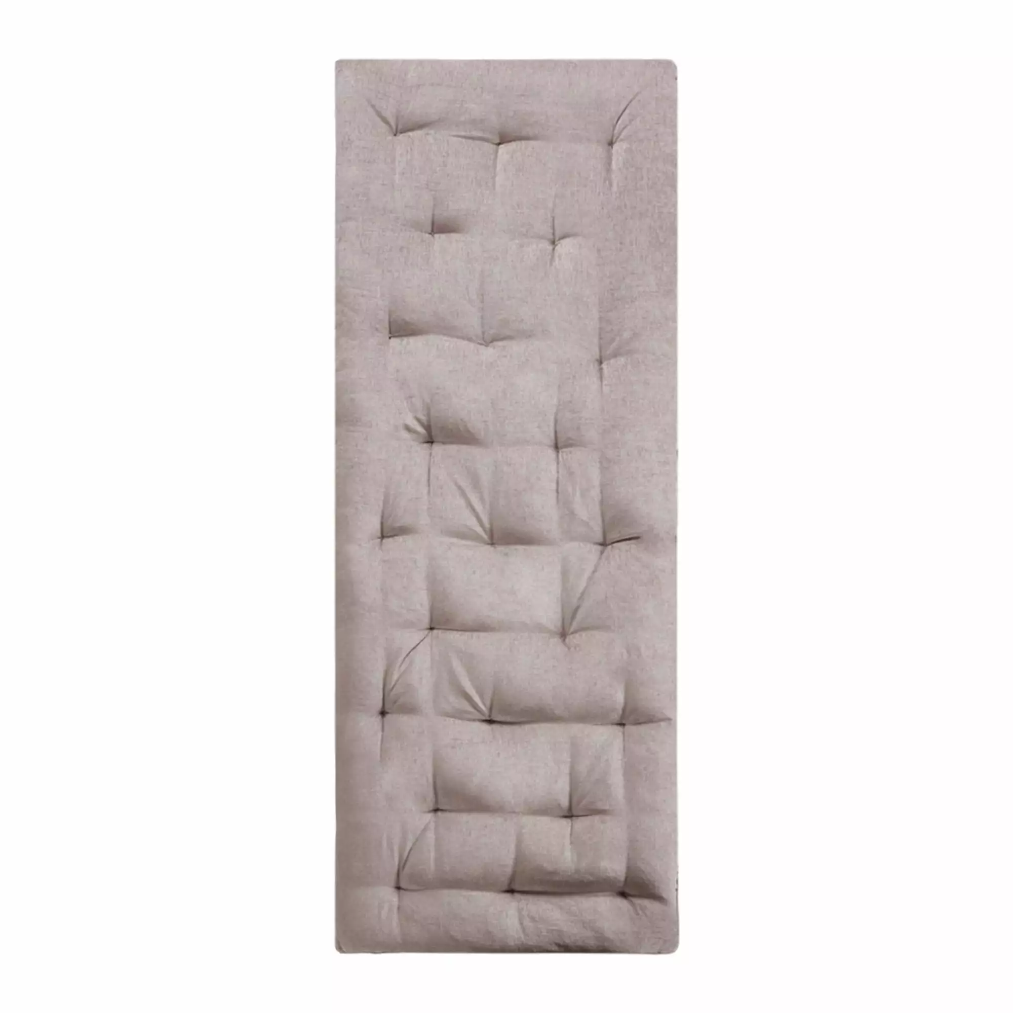 Opulent Ergode Poly Chenille Blush Floor Pillow Tufted Detailing Travel Wrap