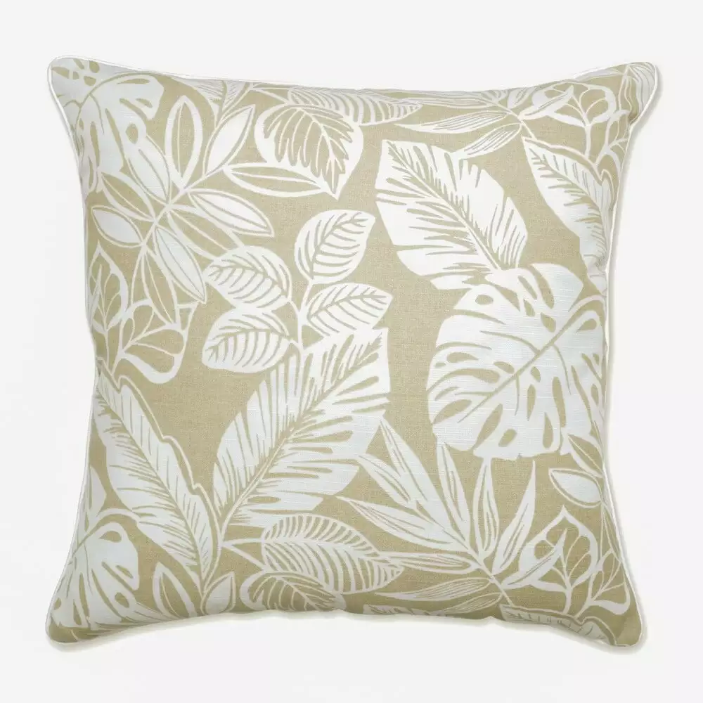 Pillow Perfect Delray Natural 25 Inch Floor Pillow Home Decor