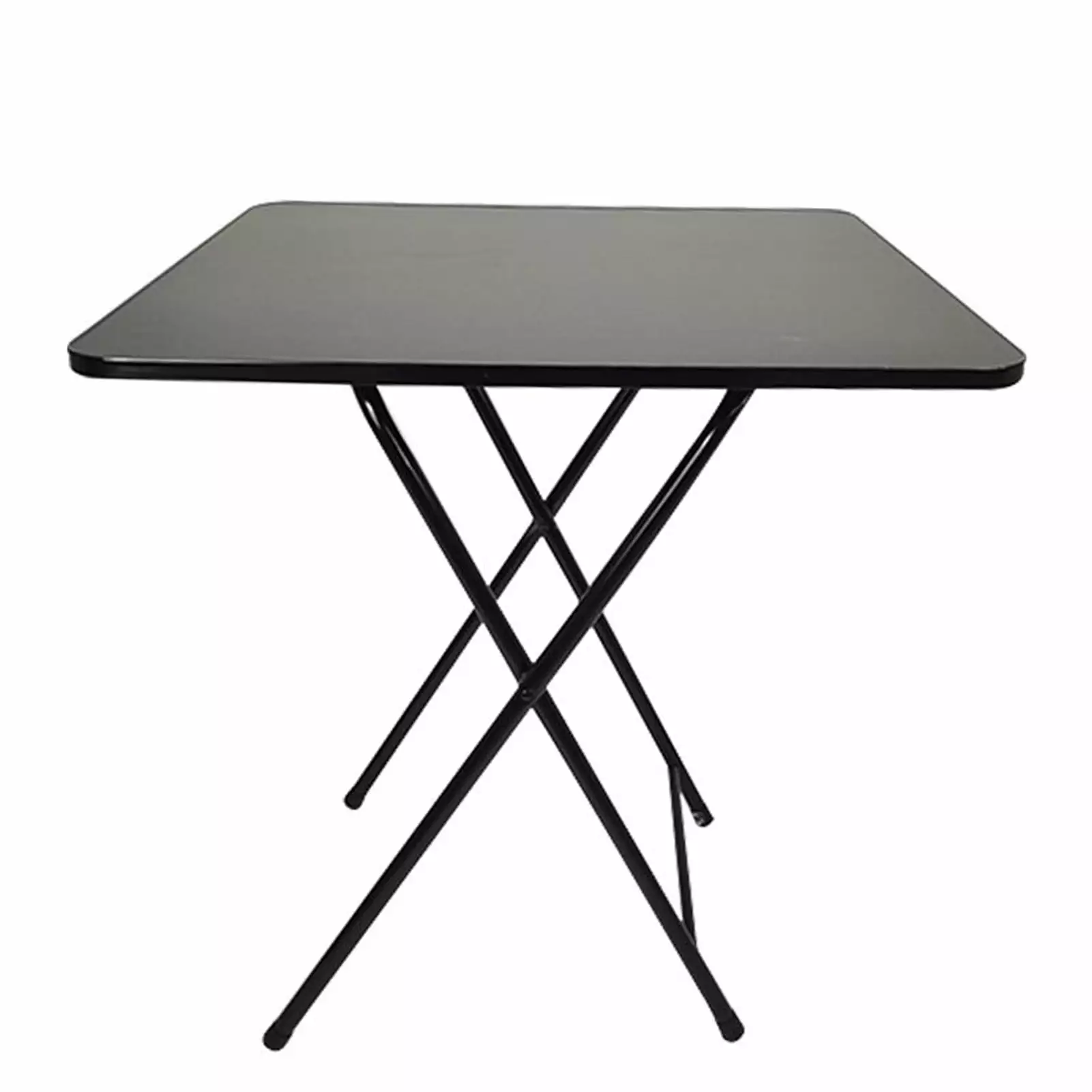 Happydeer Foldable Dinner Table Square Solid MDF 4 Persons Home Office Study Computer Desk