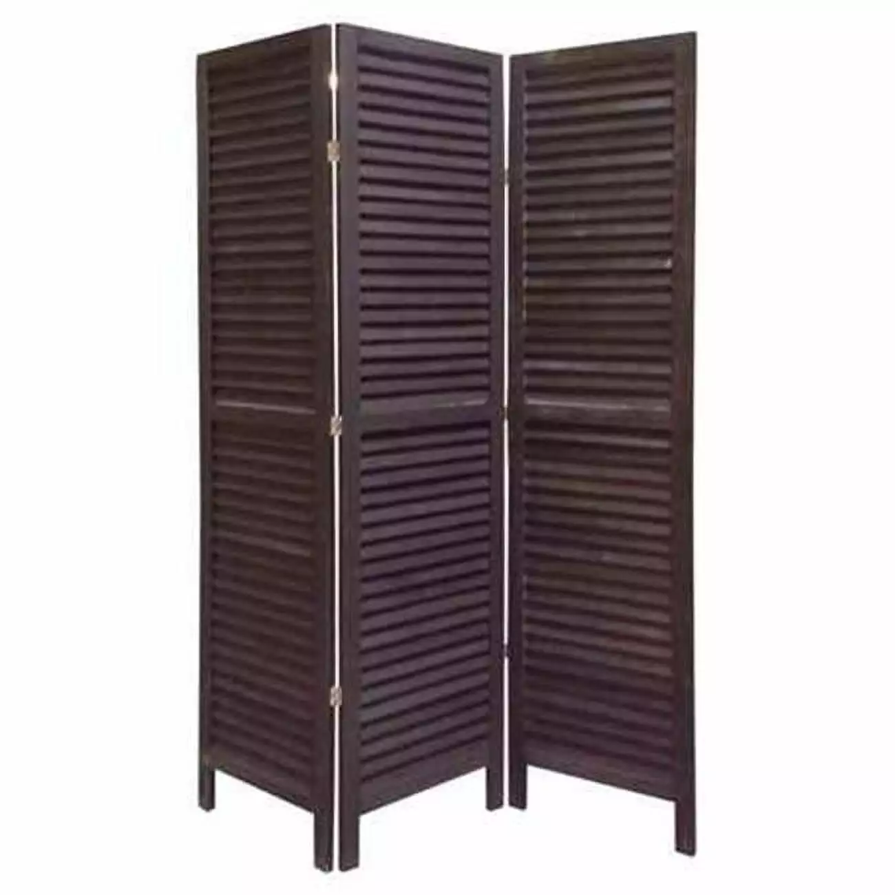 3 Panel Shutter Room Divider Jagged Designs