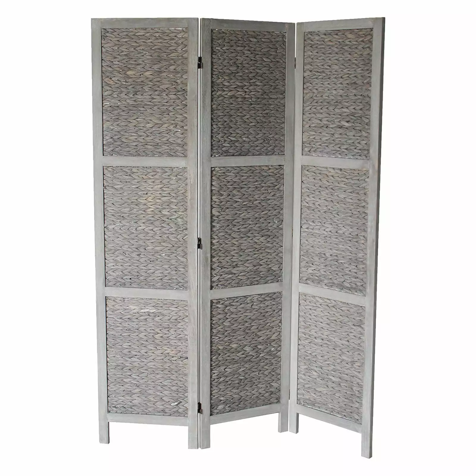 Milton Green Stars Zane 3-Panel Gray Room Divider Milton Greens Stars