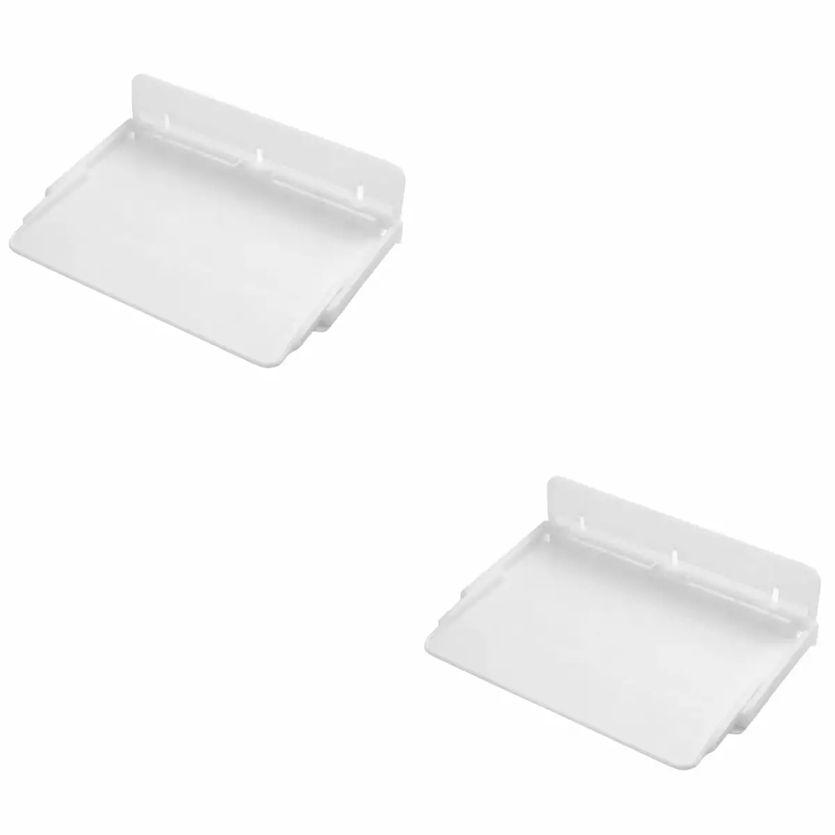 2 Count Bedside Shelf Home Decor Folding Storage Board Nightstand Tray Bedside Tray Delicioc