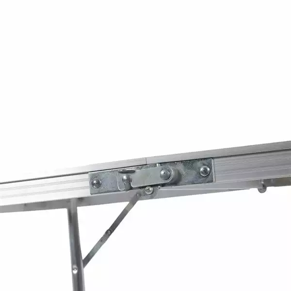 90 x 60 x 70cm White Home Use Aluminum Alloy Folding Table Indoor and Outdoor