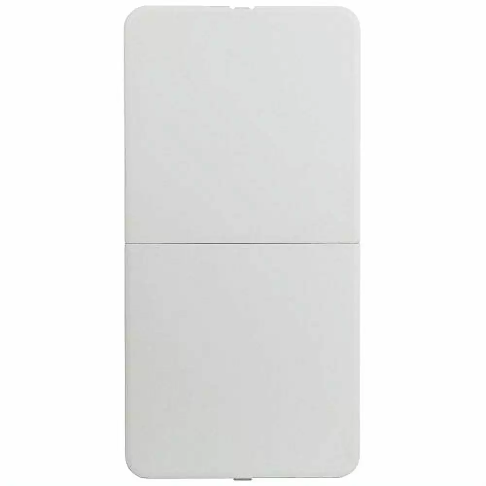 BizChair 4-Foot Height Adjustable White Plastic Bi-Fold Folding Table Handle