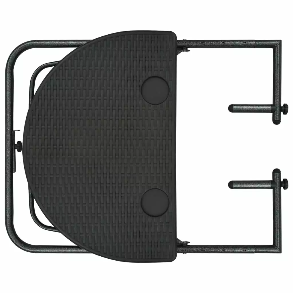 Brown Plastic Folding Table Emailed Engraved Solutions Compact and Portable