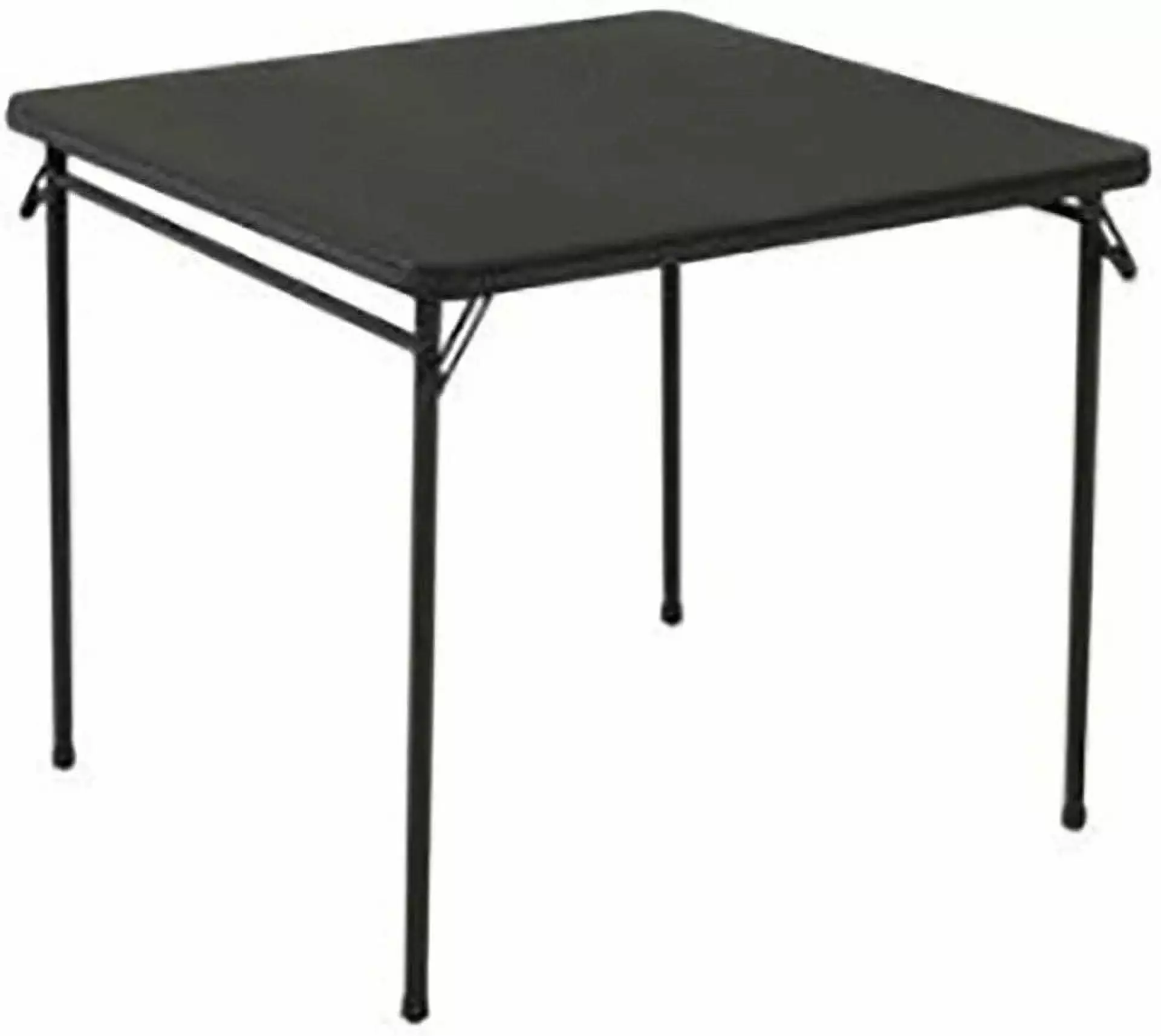 Cosco 34x34 Square Folding Table Black Heavy Duty Indoor Outdoor Use