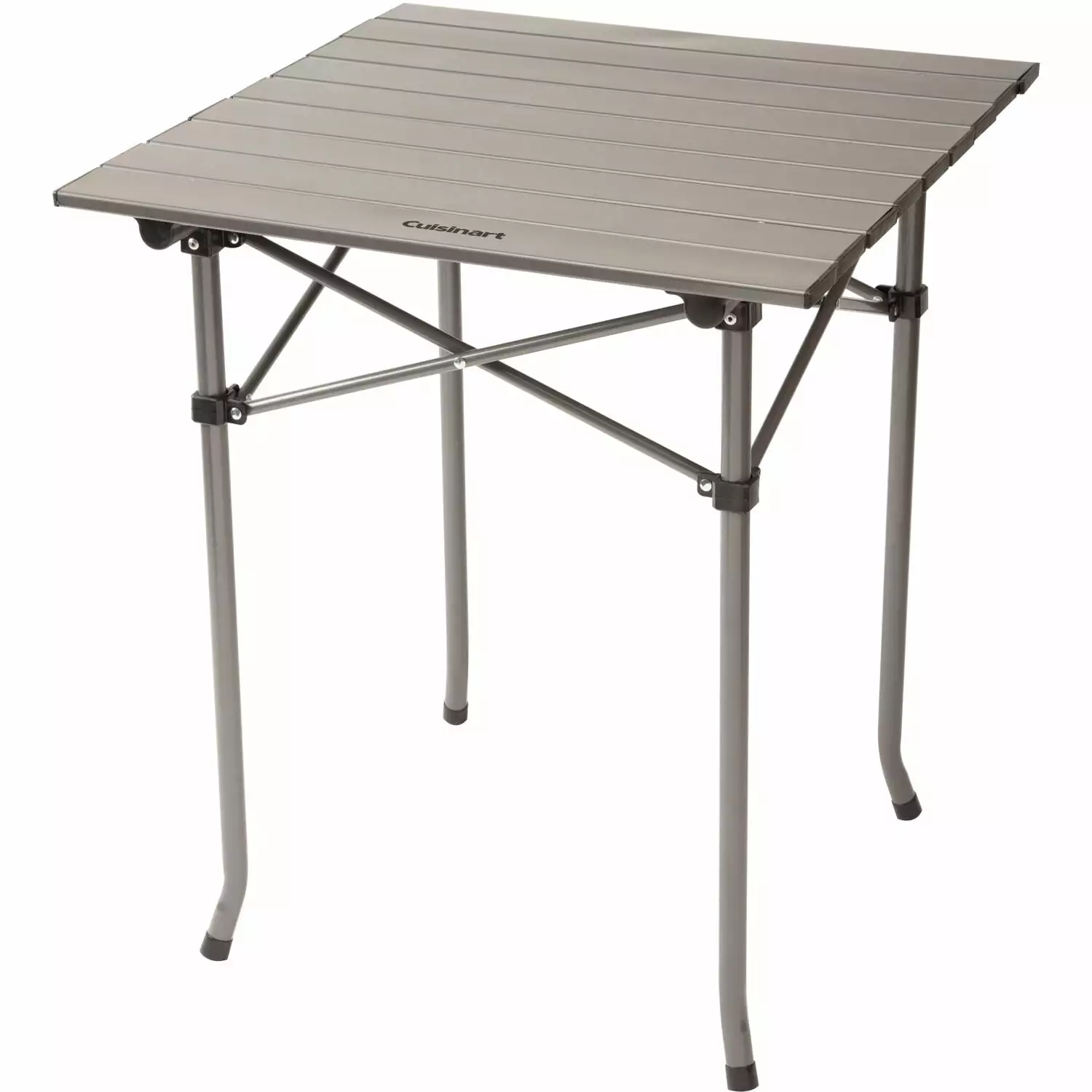 Cuisinart Aluminum Folding Table Lightweight Portable Outdoor Indoor Use