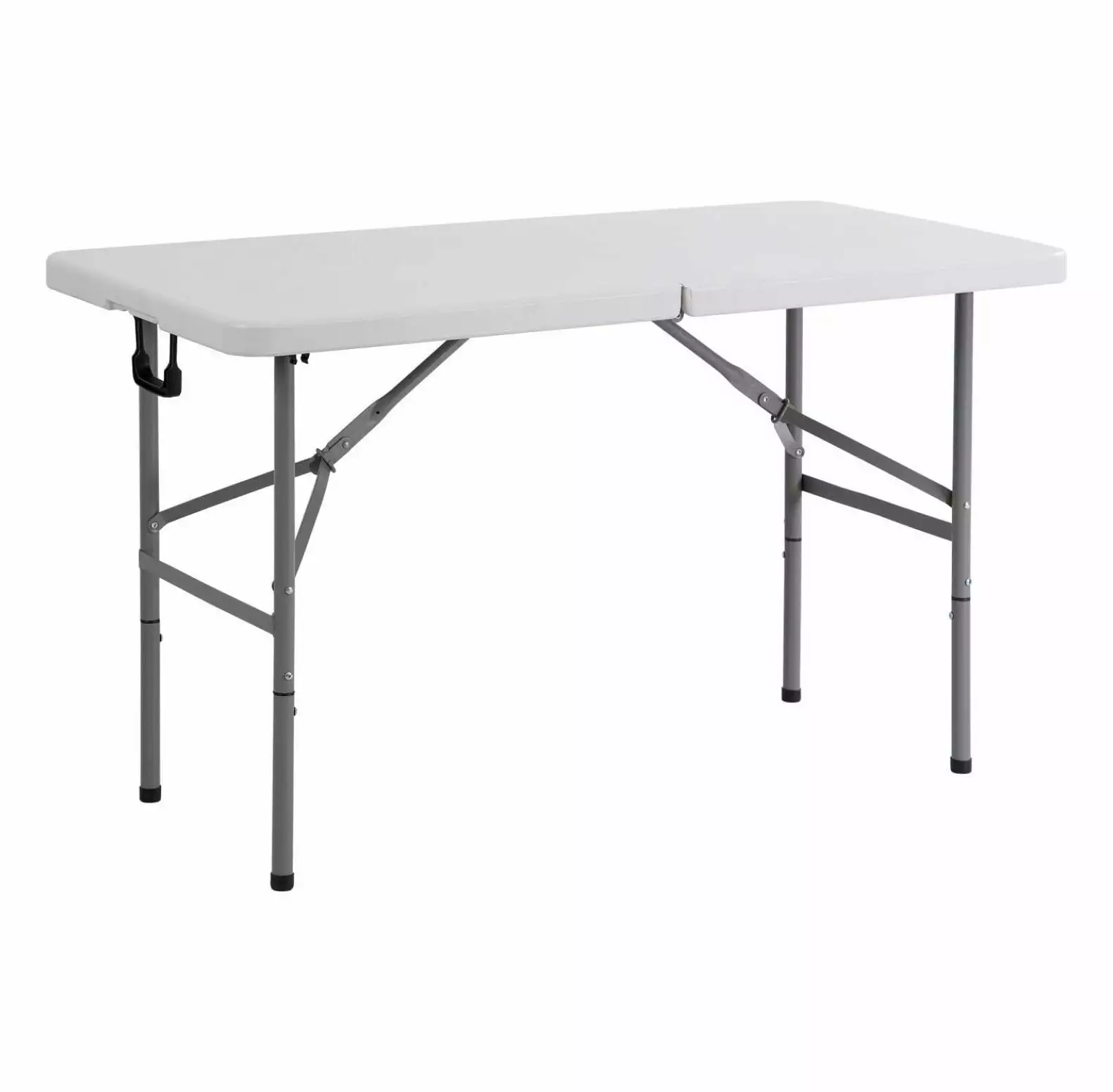 Drevy Folding Table Heavy Duty Plastic Table Indoor Outdoor Parties Picnic Camping Wedding BBQ