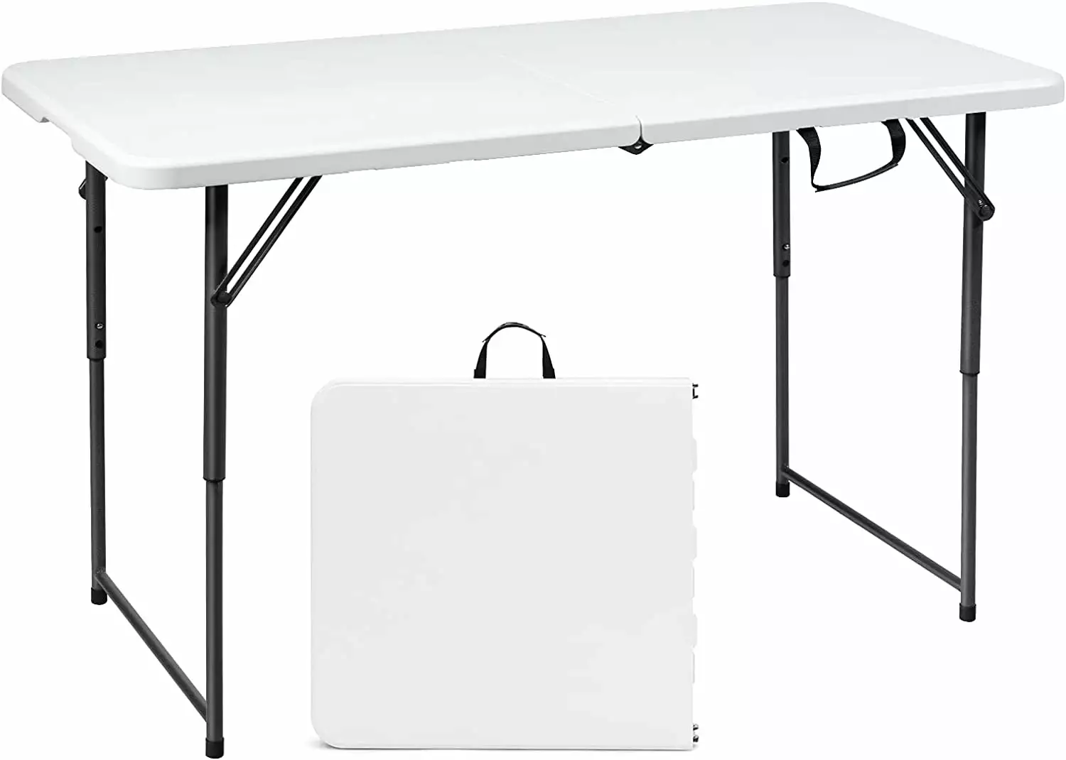 Folding Table Portable Plastic Picnic Party Dining Camp Tables Indoor Outdoor HDPE