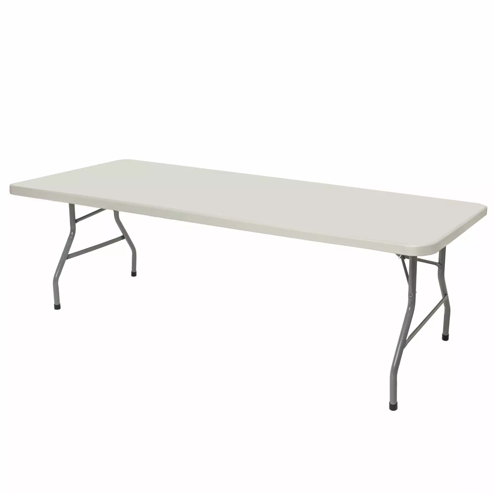Hampden Furnishings Baldwin Collection 30 x 96 Folding Table Plastic Steel Grey Event Table