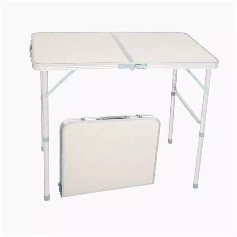 36 Home Use Aluminum Alloy Folding Table White