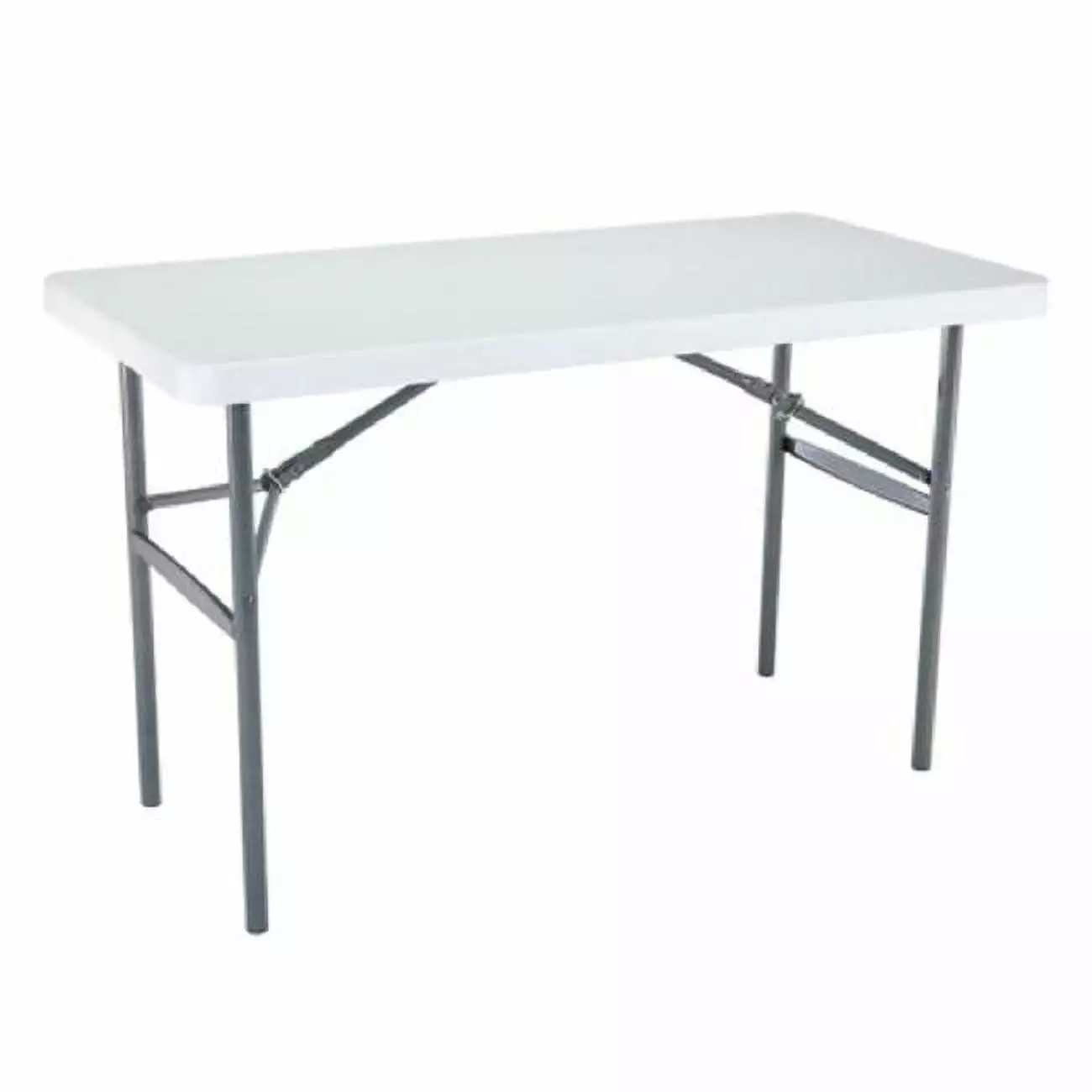 24 x 48 Inch White Folding Table