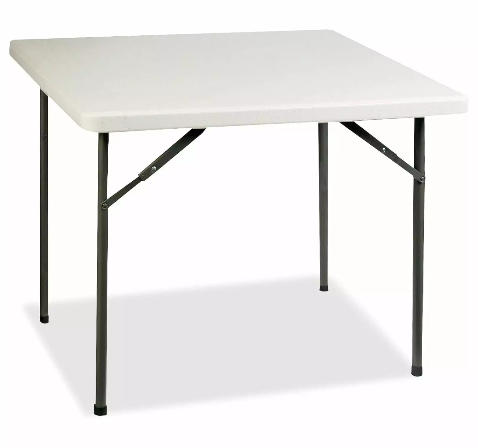KITYDALK Banquet Folding Table Gray Heavy Duty Portable Indoor Outdoor Use