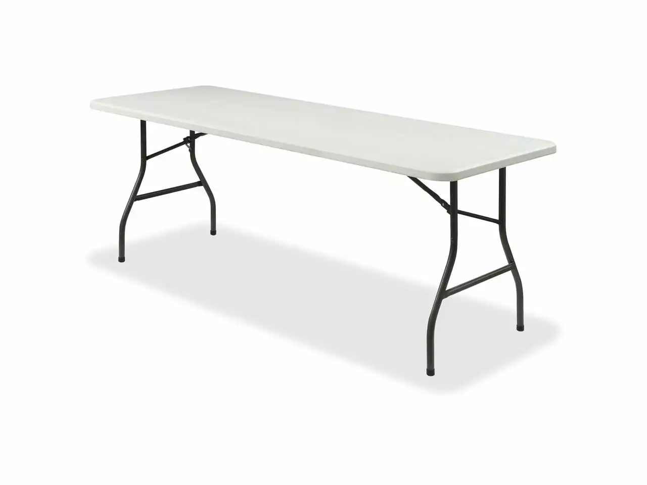 Lorell Ultra-Lite Folding Table 12348 Lightweight Portable Table Home Office or Events
