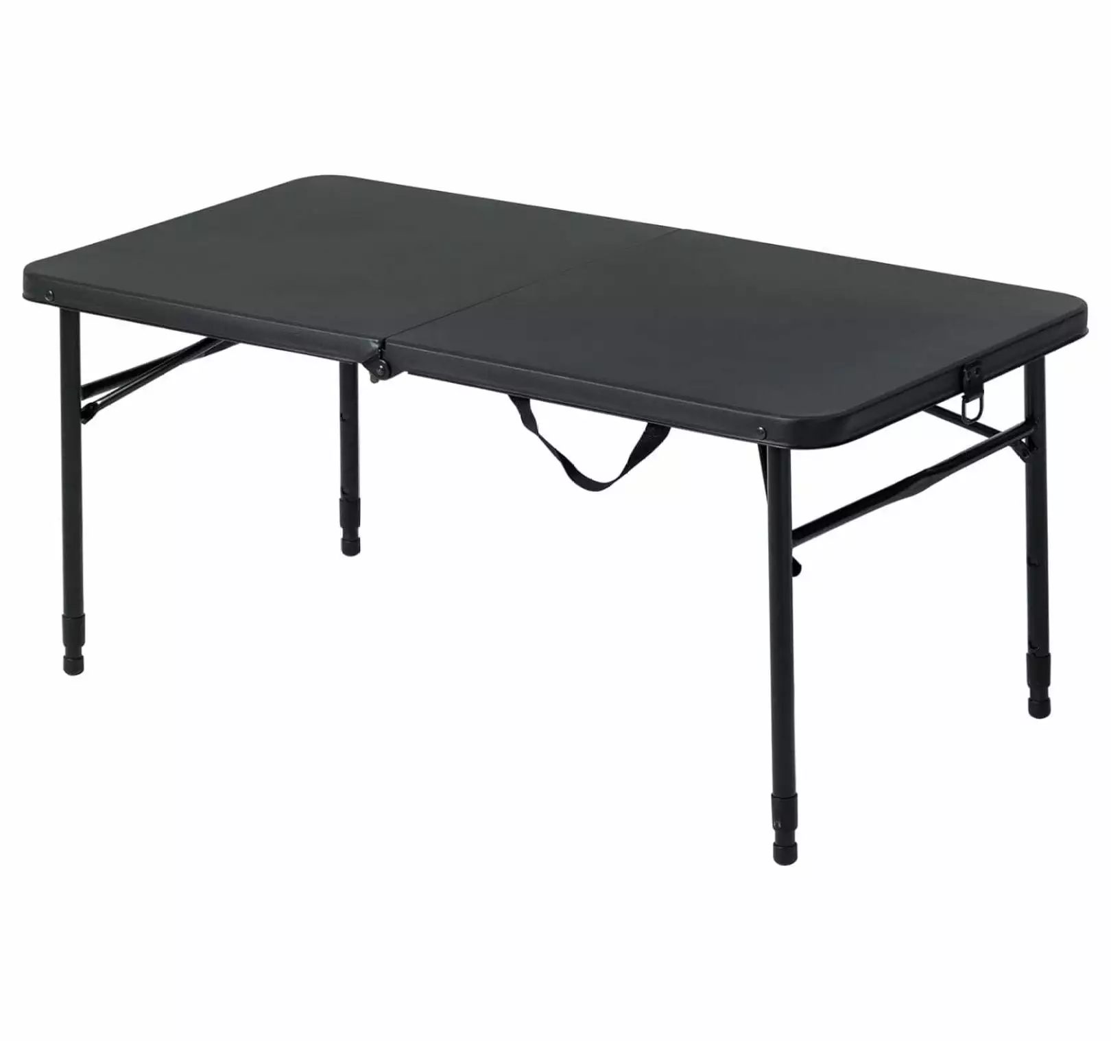 Plastic Adjustable Height Fold--Half Folding Table 40 L x 20 W