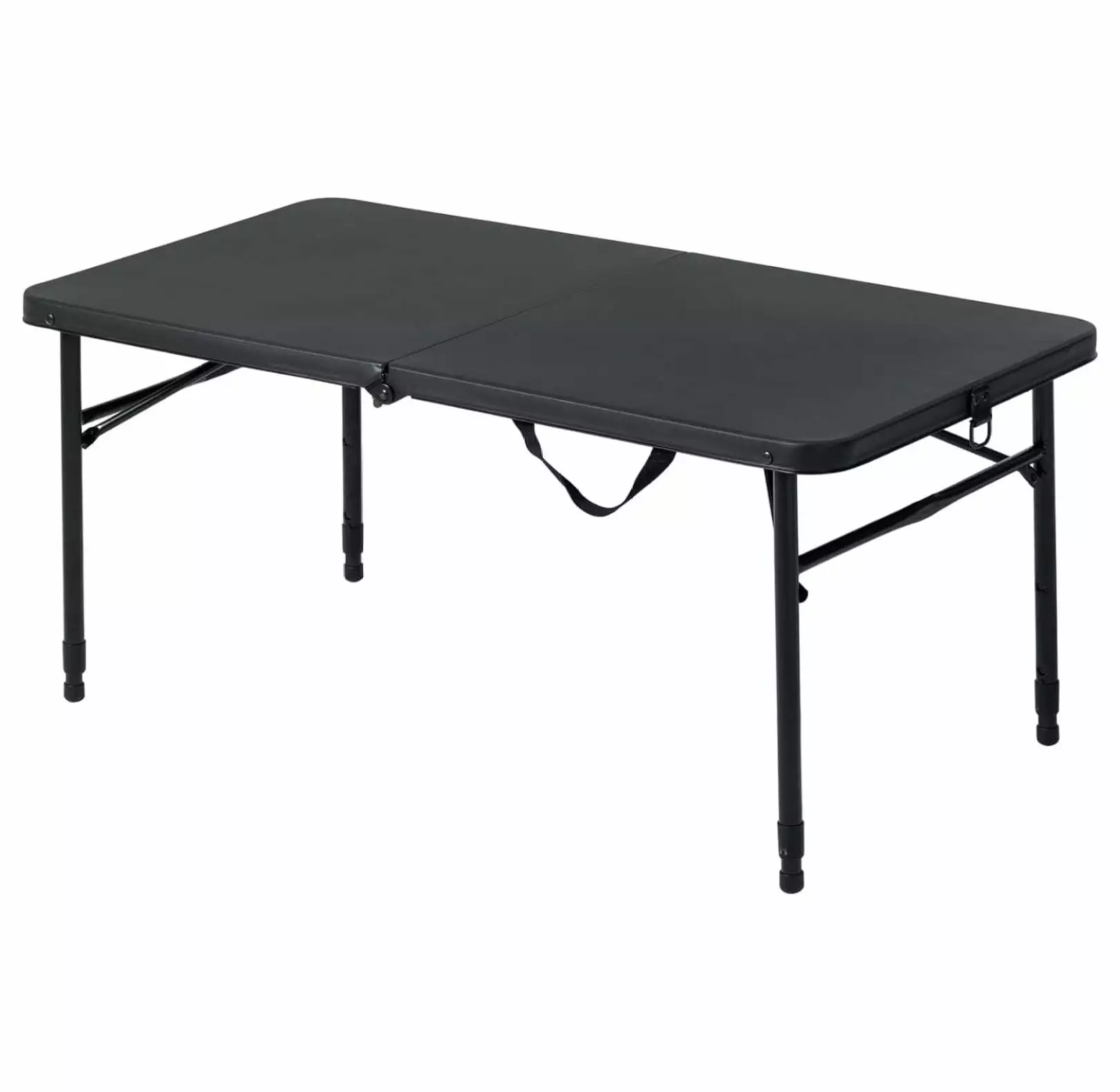Plastic Adjustable Height Fold--Half Folding Table 40 L x 20 W