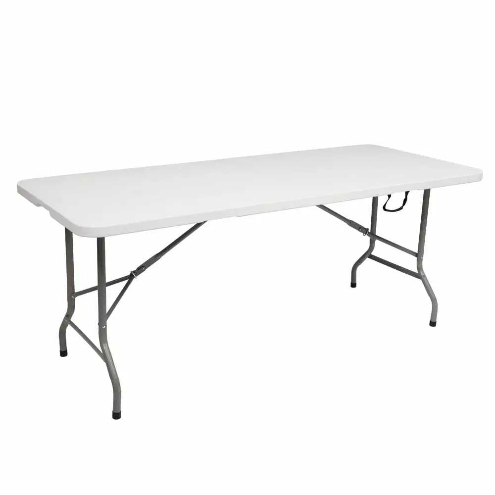 6' Portable Plastic Folding Table Indoor Outdoor Picnic Party Dining Camping