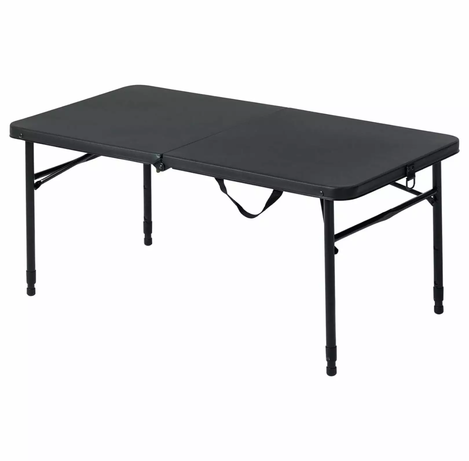 Wension Plastic Adjustable Height Fold--Half Folding Table 40 L x 20 W
