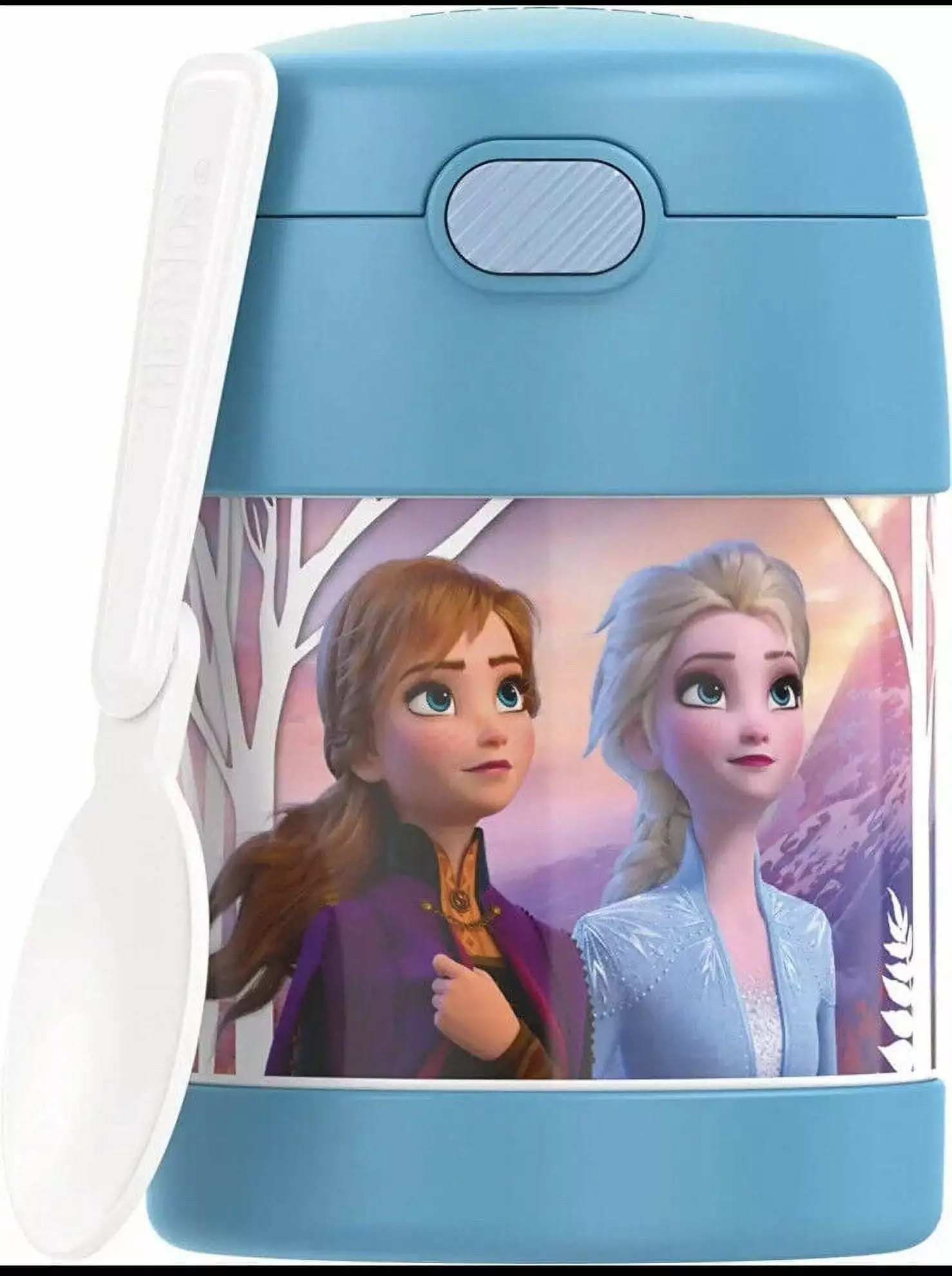Frozen Thermos Funtainer Kids 10 Oz Insulated Food Jar School and Travel