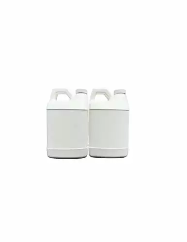 2.5 Gallon Plastic Jug Cap and Handle HDPE F-Style Container Water and Storage