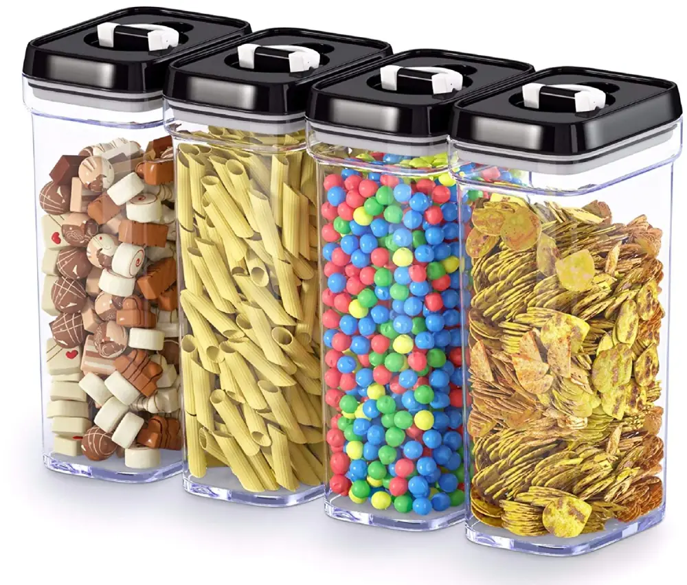 Airtight Food Storage Containers Lids – 4 Piece Place