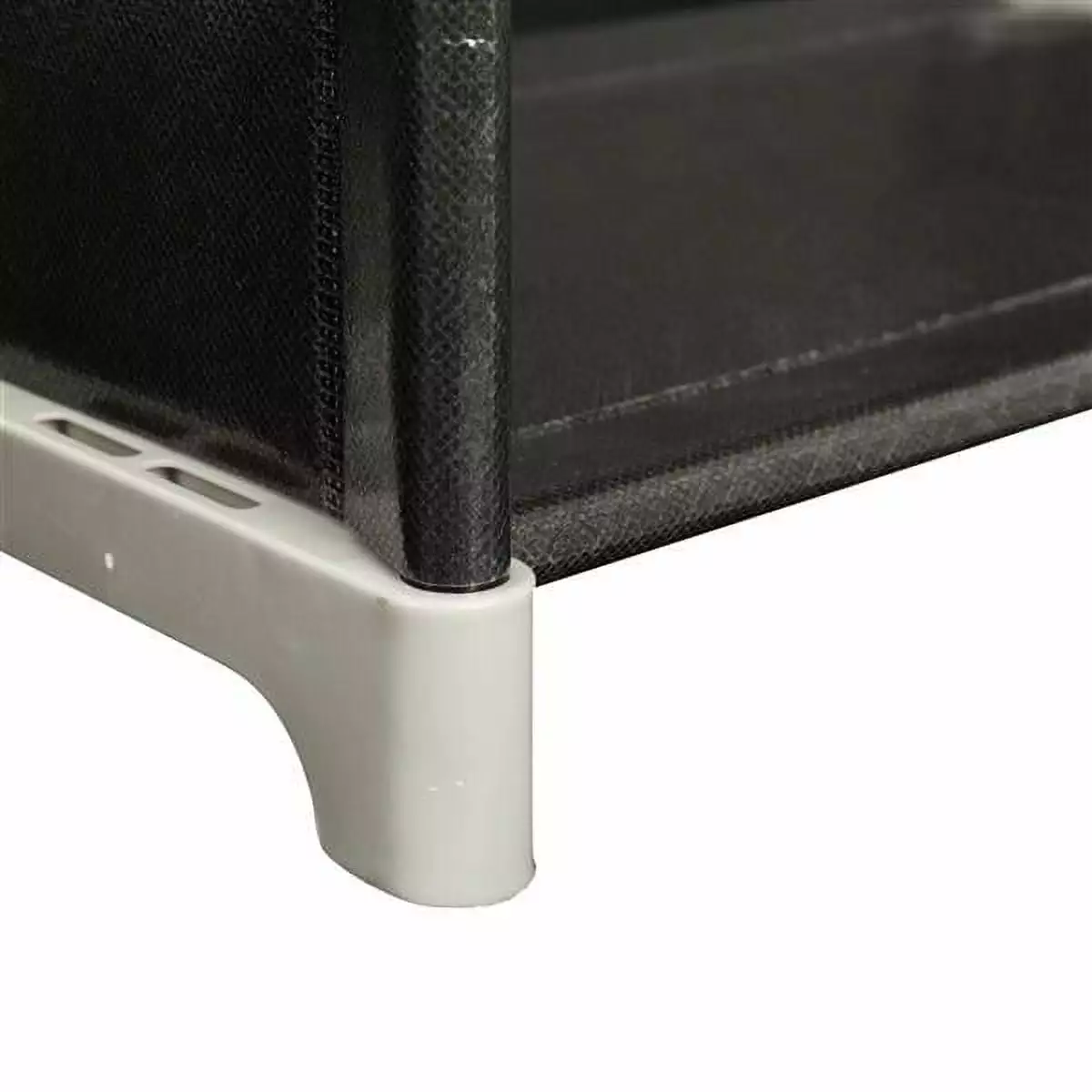 Multifunctional Assembled 3 Tiers 9 Compartments Storage Shelf - Black YTTX