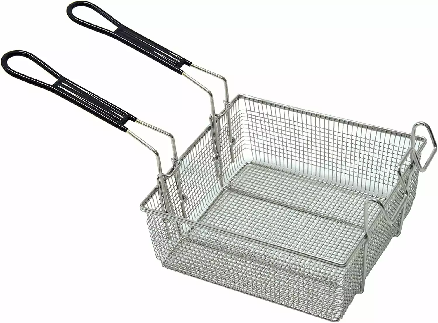 700-189 Double Fryer Basket Fits 4-Gal & 9-Gal Stainless Bayou Fryers Cool Touch Handle ZYHHHH